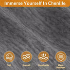 Canapé modulaire 108 places en nuage, Canapé modulaire moderne en chenille en forme de L, Canapé sectionnel pour appartement