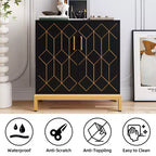Portes et étagères pour armoire de rangement moderne en rotin de cuisine, salle à manger