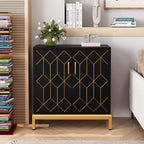 Portes et étagères pour armoire de rangement moderne en rotin de cuisine, salle à manger