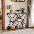 40 Table console d'entréeTable de canapé rectangulaire derrière le canapéTables de couloir d'entrée de ferme pour l'entrée, le salon