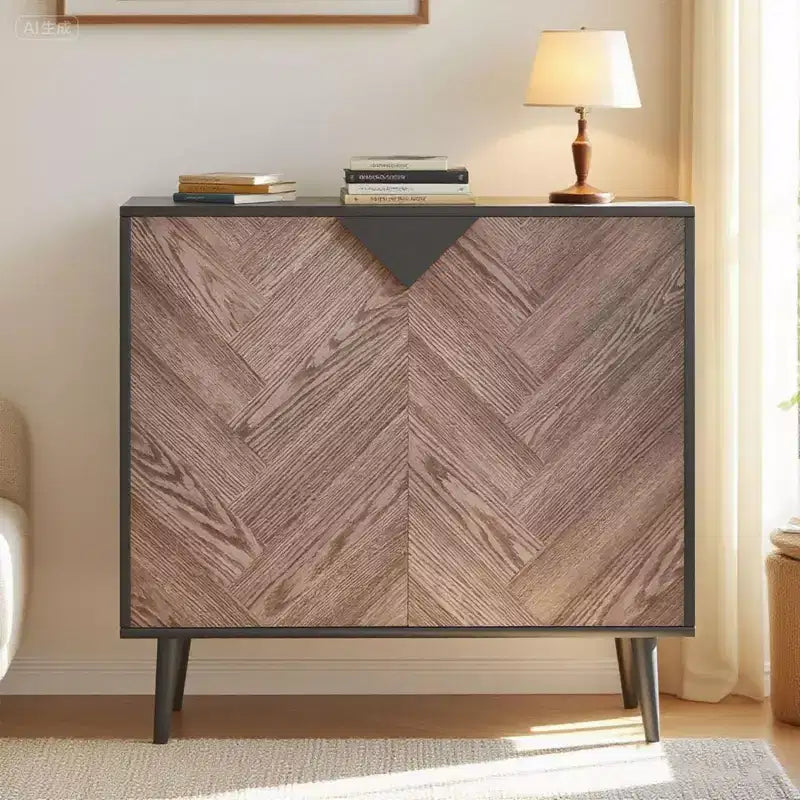 Meuble de Rangement en Bois, Buffet Autonome avec Rangement, Meubles d'Appoint pour Salon, Salle à Manger,