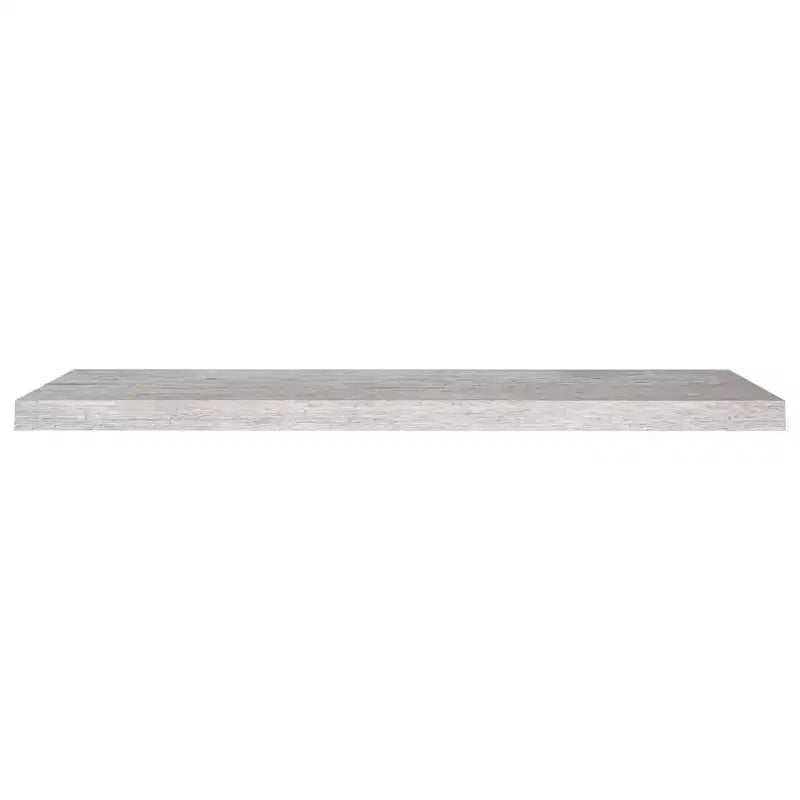 Étagère Murale Grise Nid d'Abeille MDF, métal 90 cm de long