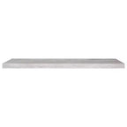 Étagère Murale Grise Nid d'Abeille MDF, métal 90 cm de long