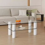 MAYEERTY Ensemble de salle à manger moderne 6 pièces, table rectangulaire, 4 chaises et un banc