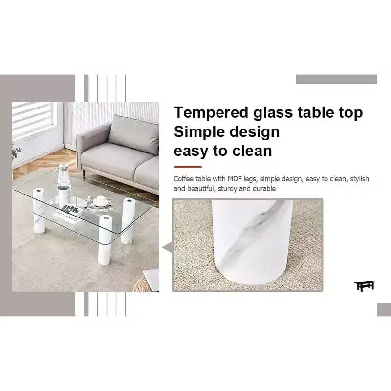 MAYEERTY Ensemble de salle à manger moderne 6 pièces, table rectangulaire, 4 chaises et un banc