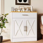Meuble de rangement de cuisine Celebalcony avec portes, étagères et tiroirs, buffet de bar à café pour salle à manger, salon