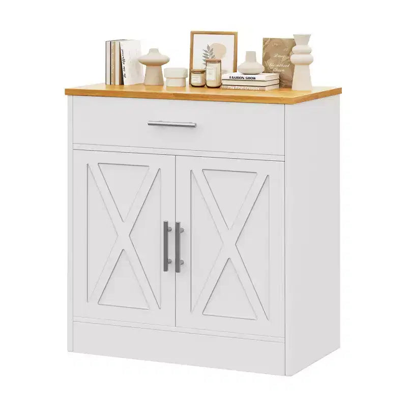 Meuble de rangement de cuisine Celebalcony avec portes, étagères et tiroirs, buffet de bar à café pour salle à manger, salon