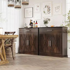 Meuble de rangement de cuisine Celebalcony avec portes, étagères et tiroirs, buffet de bar à café pour salle à manger, salon