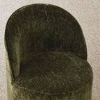 Ensemble de salle à manger 7 pièces pour cuisine, table ovale noire et chaises baquets en chenille, meubles de salle à manger modernes - Panipeachy