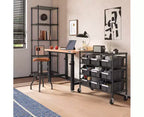 Étagère de rangement à 4 niveaux et 9 bacs Seville Classics, 36 po L x 14 po P x 31 po H
