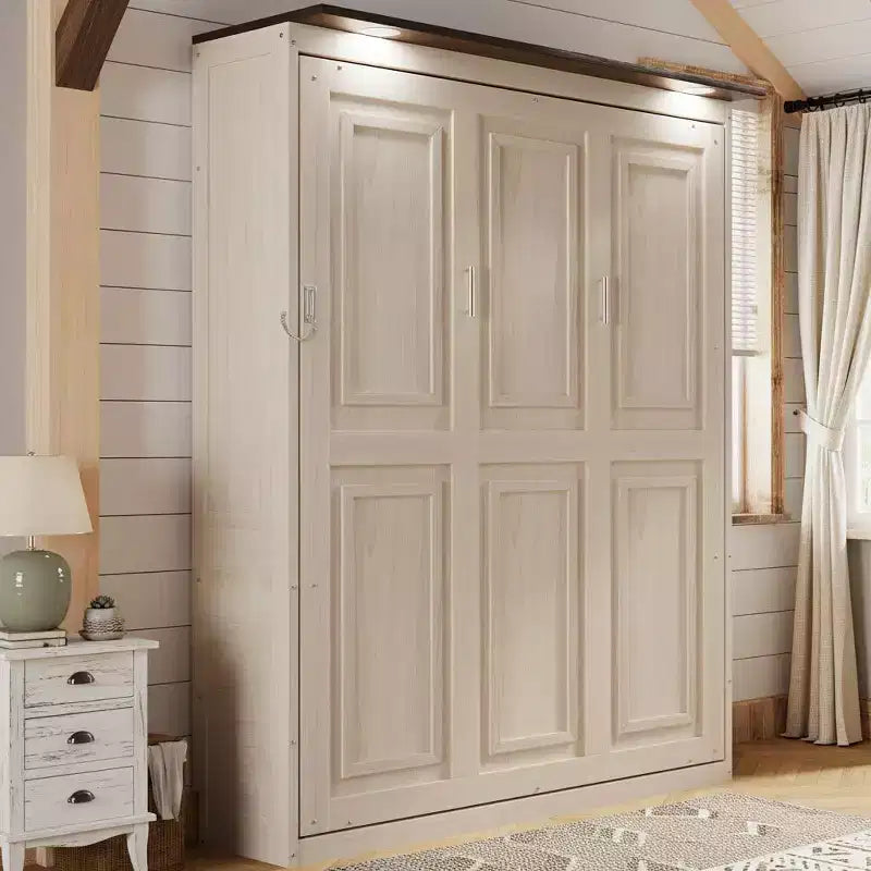 Lit escamotable Polibi Queen Size avec lumières LED intégrées