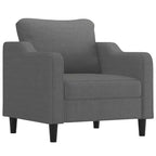 vidaXL Ensemble de canapés Canapé d'appoint Fauteuil Canapé modulable pour salon Tissu