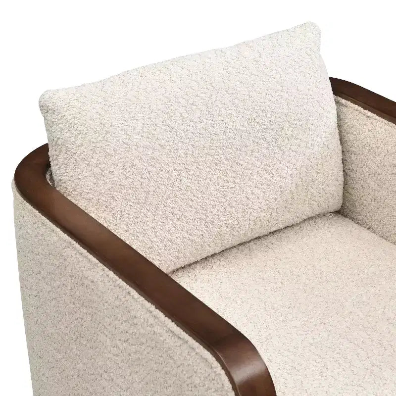Christopher Knight Home Shan Chaises de salle à manger modernes rembourrées en bois d'hévéa (Lot de 2)