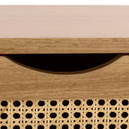 Table de chevet 1 tiroir Seeley - NST3106 - Chêne - Safavieh
