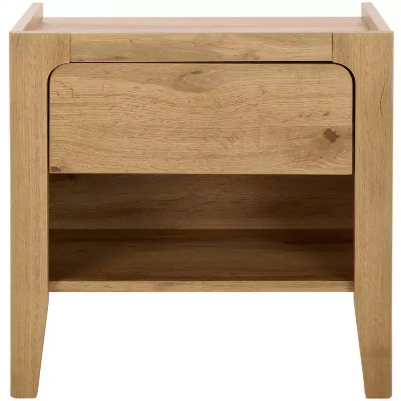 Equit 1 Drawer Nightstand - NST3105 - Oak - Safavieh