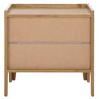 Table de chevet 1 tiroir Equit - NST3105 - Chêne - Safavieh