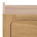 Table de chevet 1 tiroir Equit - NST3105 - Chêne - Safavieh