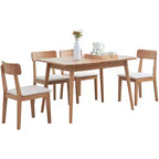 Table à manger extensible, Table en bois télescopique moderne pour 6-8 personnes, Table multifonctionnelle peu encombrante pour cuisine, salle à manger/salon, bureau