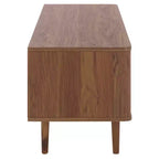 Buffet/Meuble TV 2 portes 2 étagères - MED3114 - Noyer - Safavieh