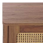 Buffet/Meuble TV 2 portes 2 étagères - MED3114 - Noyer - Safavieh