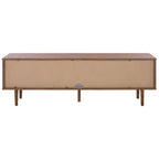Buffet/Meuble TV 2 portes 2 étagères - MED3114 - Noyer - Safavieh
