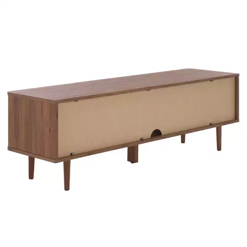 Buffet/Meuble TV 2 portes 2 étagères - MED3114 - Noyer - Safavieh
