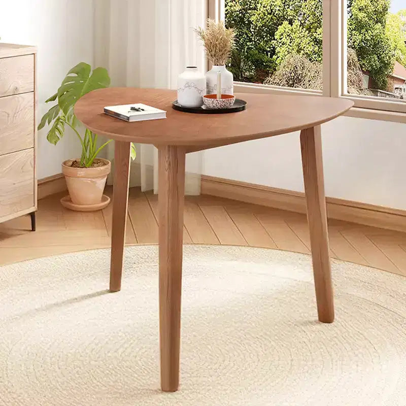 GDFStudio Dennis 35,91 Table triangulaire moderne en bois