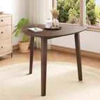 GDFStudio Dennis 35.91 Modern Triangular Wood Table