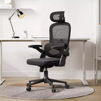 BALHAM TRADE-Chaise de bureau ergonomique Soutien lombaire réglable Inclinaison 110-130 Accoudoirs 3D avec appuie-tête