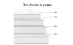 Matelas hybride ressorts et mousse Zinus 6 pouces [Nouvelle version], Lit simple, Fermeté moyenne, Soutien durable, Mousses et tissus certifiés sûrs, Matelas dans une boîte