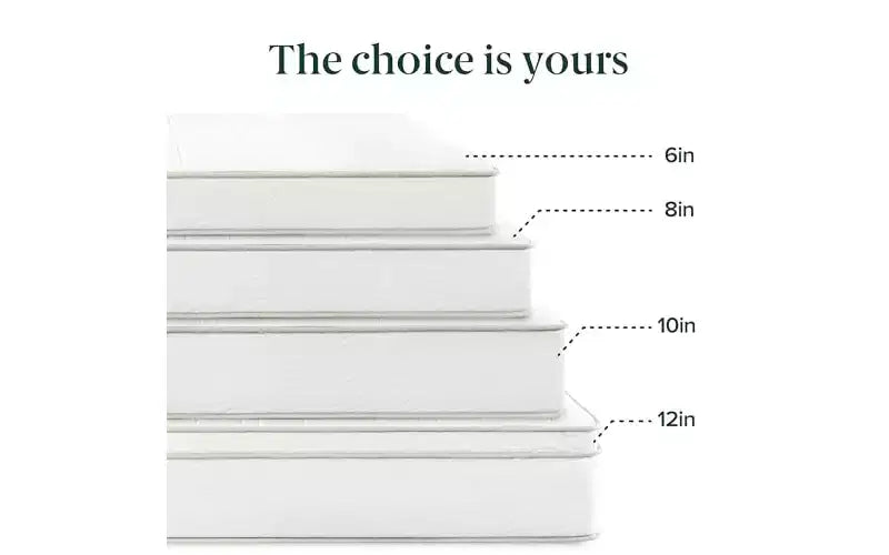 Matelas hybride ressorts et mousse Zinus 6 pouces [Nouvelle version], Lit simple, Fermeté moyenne, Soutien durable, Mousses et tissus certifiés sûrs, Matelas dans une boîte