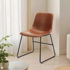 MAYEERTY Lot de 4 chaises de cuisine/salle à manger, assise polyvalente pour salle à manger et usage domestique
