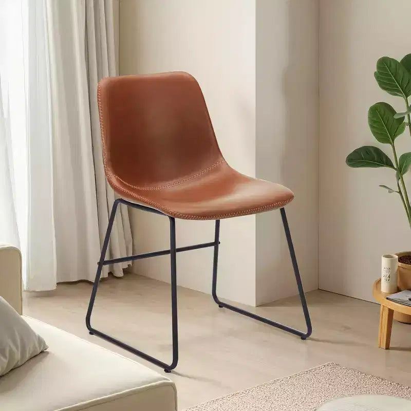MAYEERTY Lot de 4 chaises de cuisine/salle à manger, assise polyvalente pour salle à manger et usage domestique