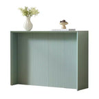 Kings Brand Furniture Lira – Console contemporaine avec façade ondulée