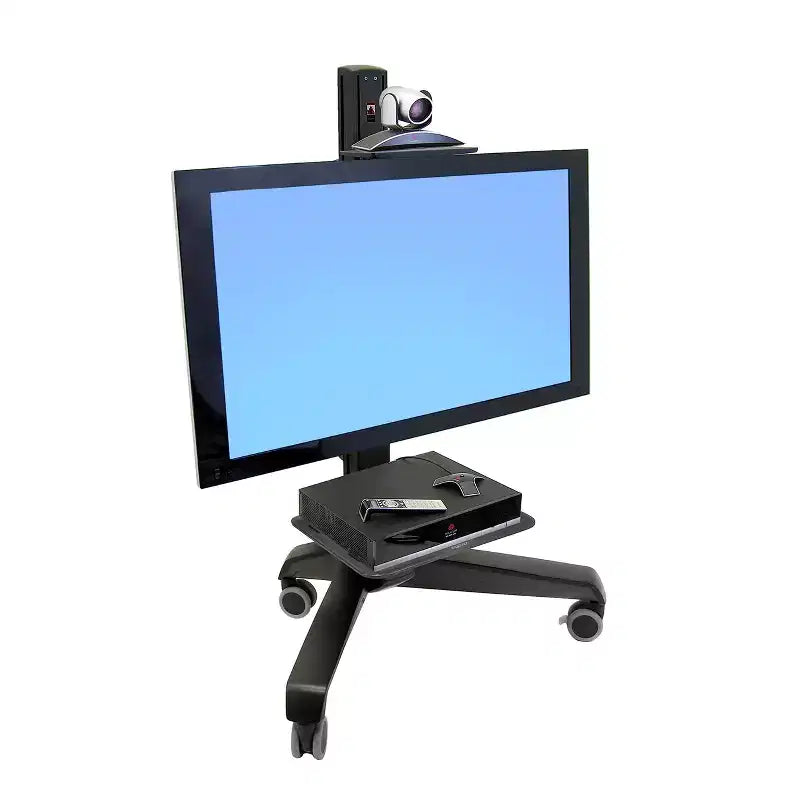 Chariot mobile Ergotron Neo-Flex Mobile MediaCenter VHD pour écran TV réglable
