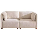 Christopher Knight Home Dominika Canapé sectionnel moderne 2 places en bouclé de 66 po