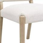 Christopher Knight Home Sarita Ensemble de salle à manger moderne 5 pièces avec table et chaises rembourrées en bois d'hévéa