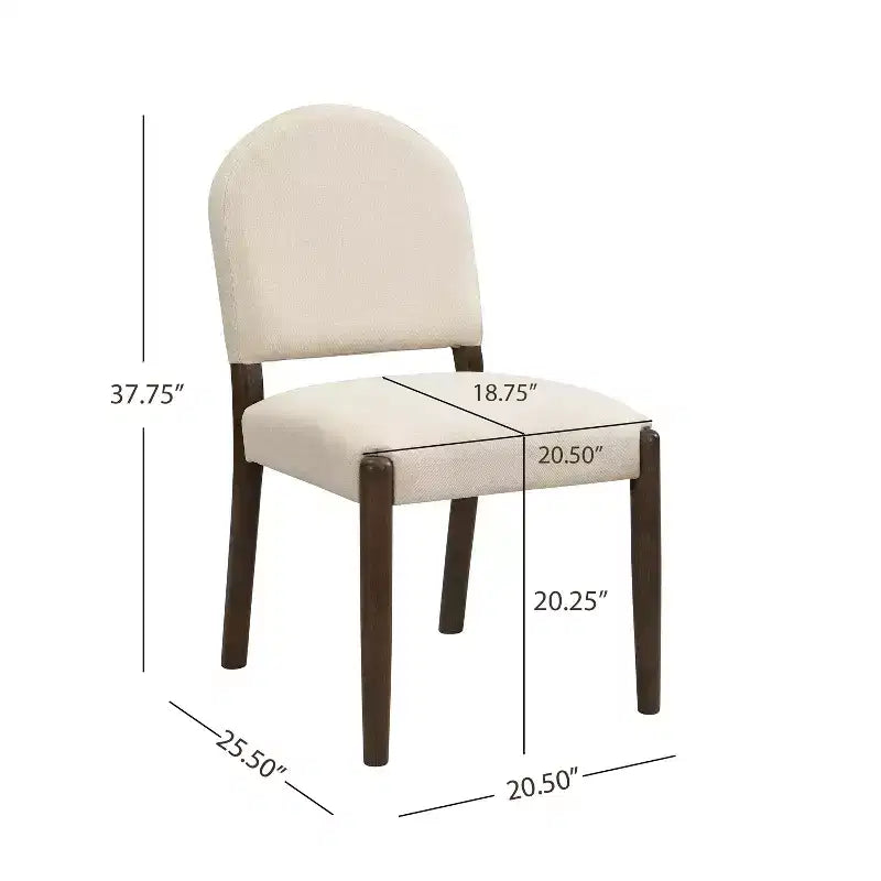Christopher Knight Home Sarita Ensemble de salle à manger moderne 5 pièces avec table et chaises rembourrées en bois d'hévéa