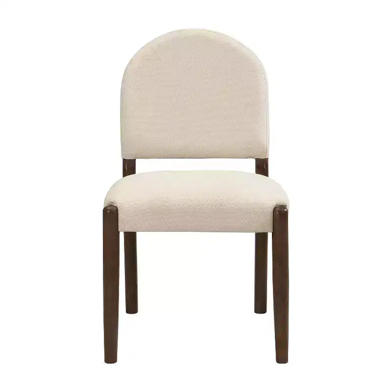 Christopher Knight Home Sarita Ensemble de salle à manger moderne 5 pièces avec table et chaises rembourrées en bois d'hévéa