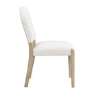 Christopher Knight Home Sarita Ensemble de salle à manger moderne 5 pièces avec table et chaises rembourrées en bois d'hévéa