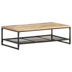 vidaXL Table basse Meuble de salon industriel urbain