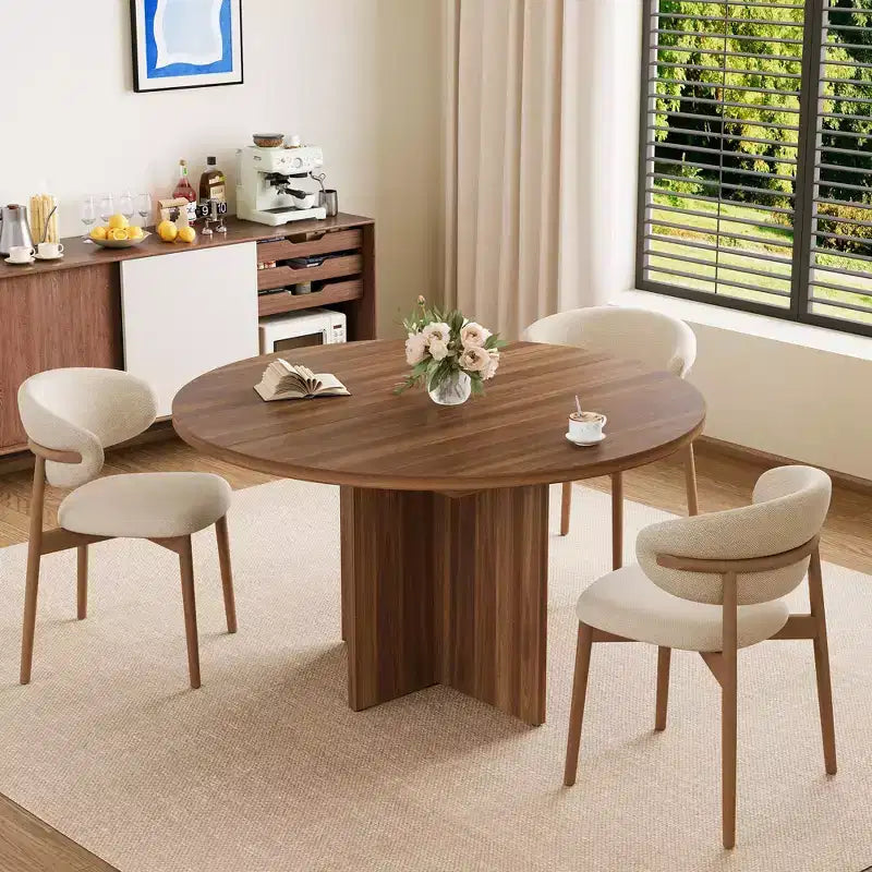 Table de salle à manger pour 4 à 8 personnes, table à manger ovale de cuisine moderne avec rallonges amovibles, table à dîner pour salle à manger, cuisine, salon