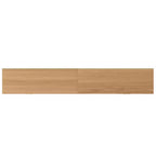 Meuble TV en rotin ModernLuxe pour téléviseurs jusqu'à 90", meuble console TV de ferme moderne avec espace de rangement, naturel