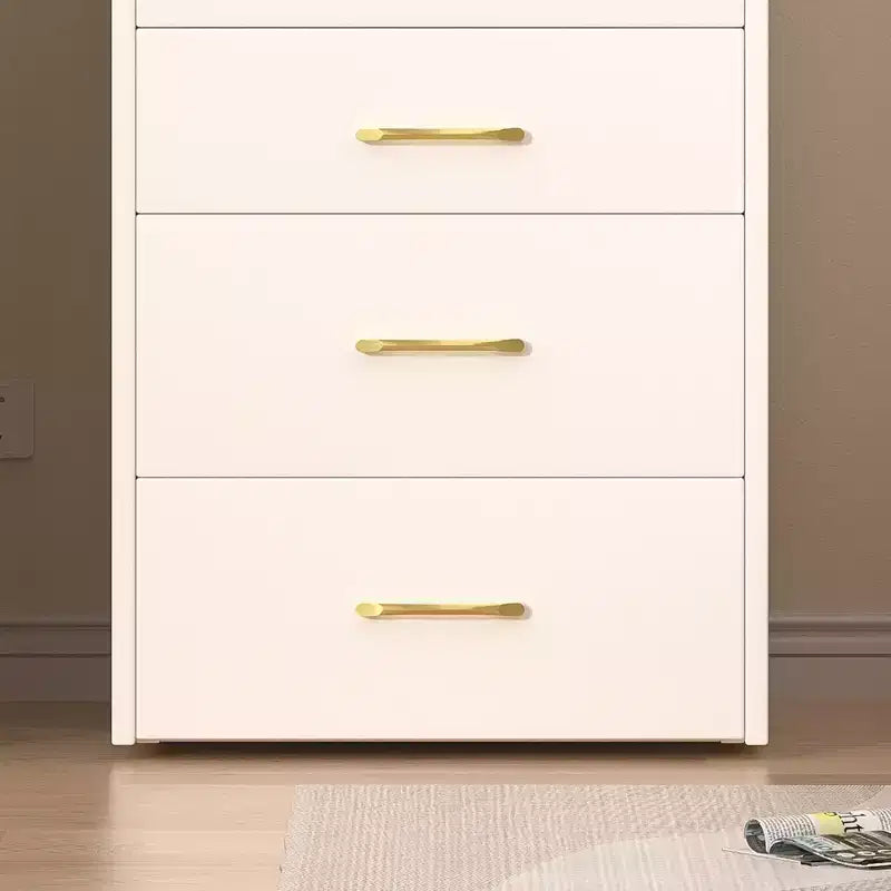 Table de toilette et table de chevet 3-en-1 avec miroir basculant, compacte avec rangement, plateau en verre