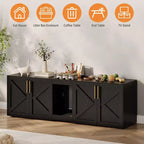 Meuble cache-litière pour chat, grande armoire à litière pour chat, meuble double cache-litière, meuble cache-litière en bois, pour la maison, le salon