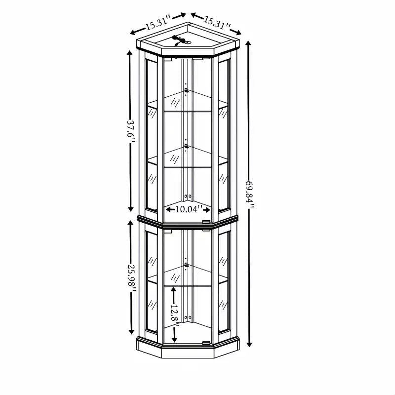 Meuble de cuisine MAYEERTY pour micro-ondes, MDF+placage bois, découpe pour micro-ondes, étagère réglable