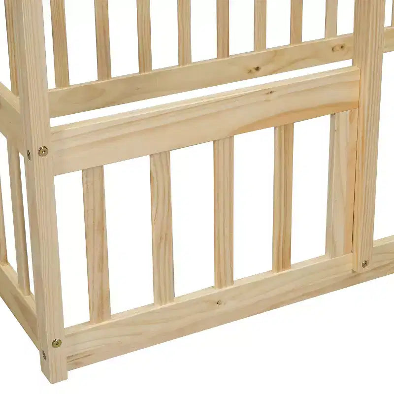 MAYEERTY Cadre de Lit Simple Rembourré en Faux Cuir Conception Silencieuse Soutien Lombaire