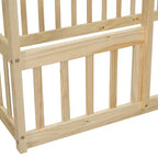 MAYEERTY Cadre de Lit Simple Rembourré en Faux Cuir Conception Silencieuse Soutien Lombaire