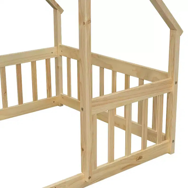MAYEERTY Cadre de Lit Simple Rembourré en Faux Cuir Conception Silencieuse Soutien Lombaire