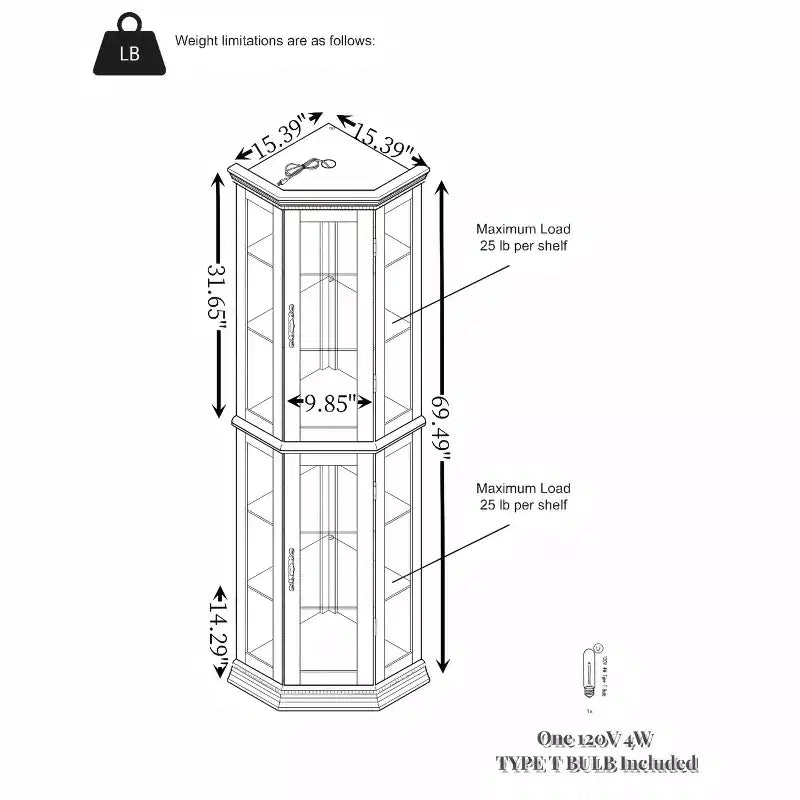 MAYEERTY Meuble de rangement pour plantes de salon en MDF, 3 étagères ouvertes, trous de drainage